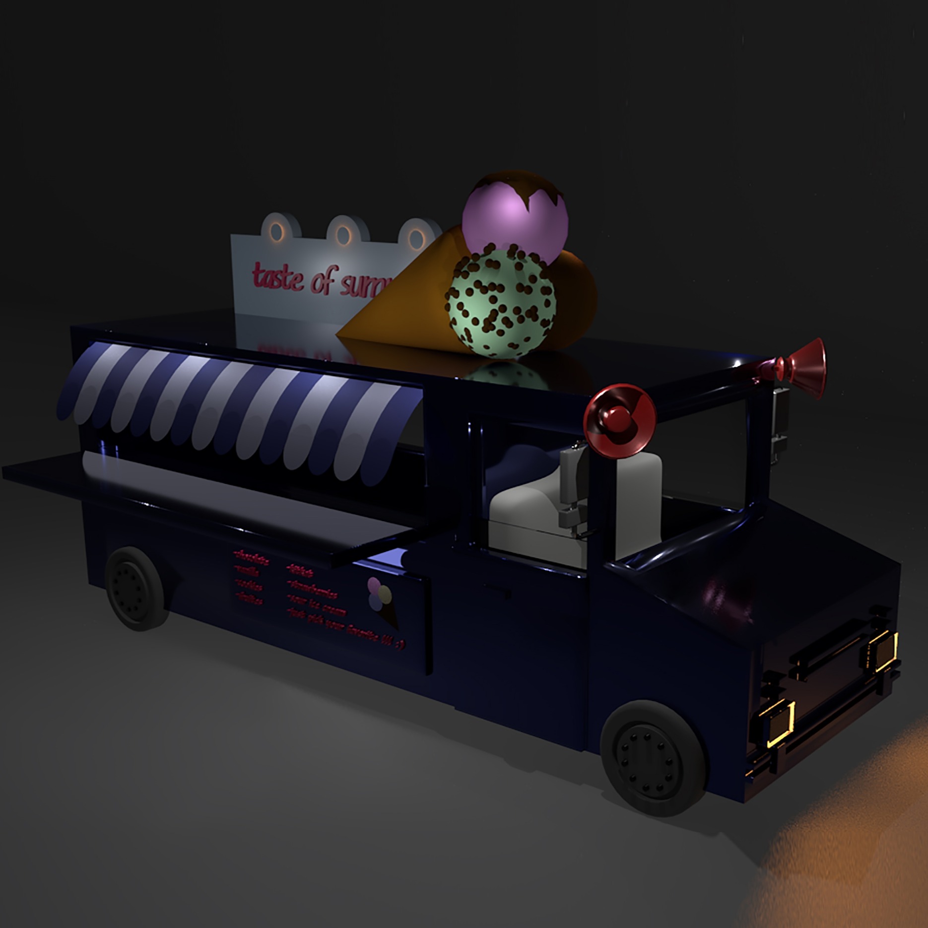 ice cream bus